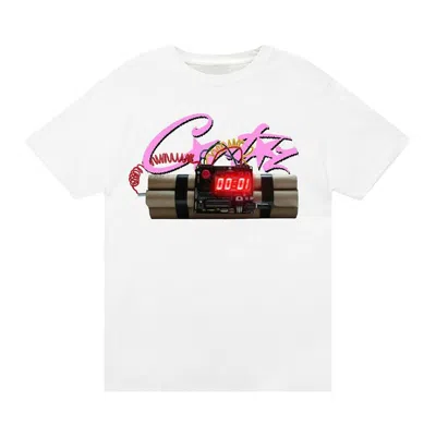 Pre-owned Corteiz No Time 4 Luv Tee 'white'
