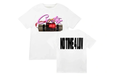 Pre-owned Corteiz No Time 4 Luv Tee White
