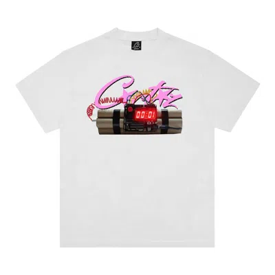 Pre-owned Corteiz No Time 4 Luv Tee 'white' | Men's Size L