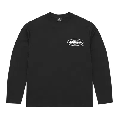 Pre-owned Corteiz Og Island Long-sleeve Tee 'black' | Men's Size S