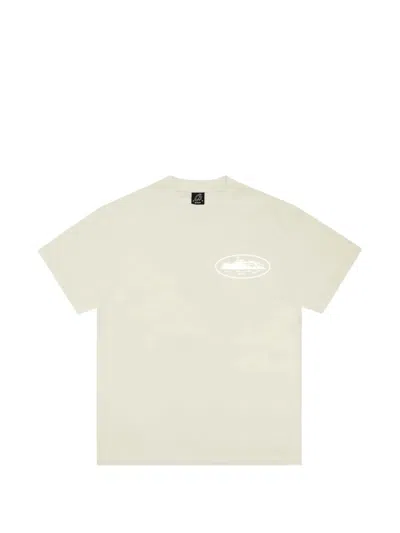 Corteiz Og Island T-shirt In White