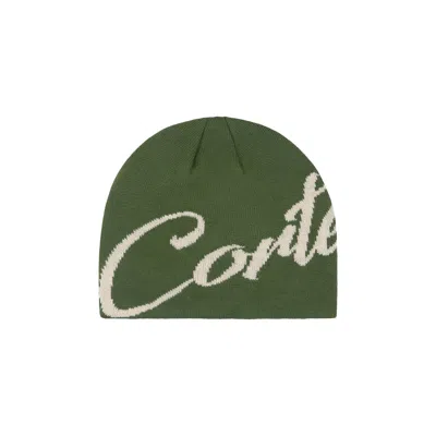 Pre-owned Corteiz Og Strike Skully 'forest Green'