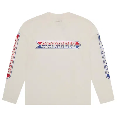 Pre-owned Corteiz Race Mesh Long-sleeve Jersey 'off White' | Men's Size L