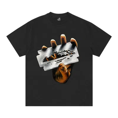 Pre-owned Corteiz Razor Alcatraz Tee *new Blank* 'black'