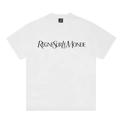 Pre-owned Corteiz Rslm Tee 'white' | Men's Size M
