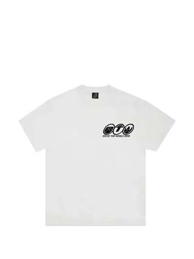 Corteiz Rtw 2018 Logo-print T-shirt In White