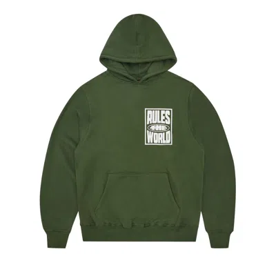 Pre-owned Corteiz Rtw Hoodie 'forest Green'