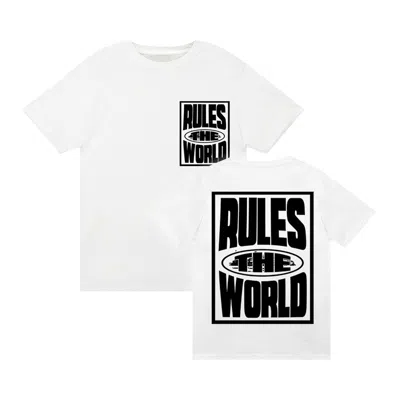 Pre-owned Corteiz Rtw Tee 'white' | Men's Size Xl