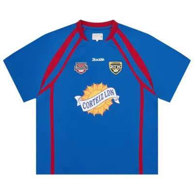 Pre-owned Corteiz Rugby League Jersey 'royal Blue' | Men's Size L