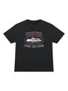 Corteiz Rules The World Stars-graphic T-shirt In Black