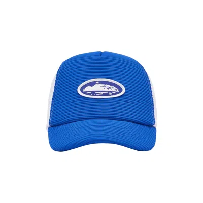 Pre-owned Corteiz Short Peak Trucker 'royal Blue'