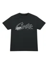 Corteiz Short-sleeve Crew-neck T-shirt In Black