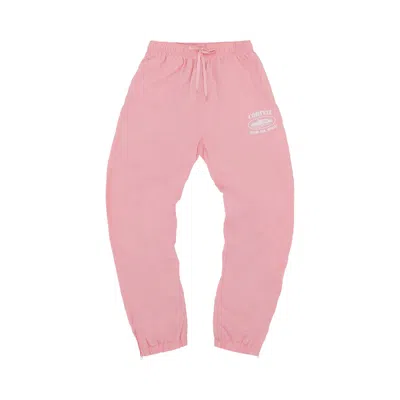 Pre-owned Corteiz Shukushuku Bottoms 'baby Pink'