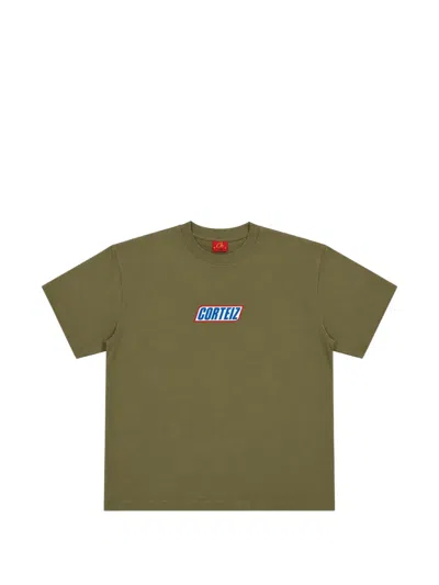 Corteiz Snickers Logo-print Cotton T-shirt In Multi