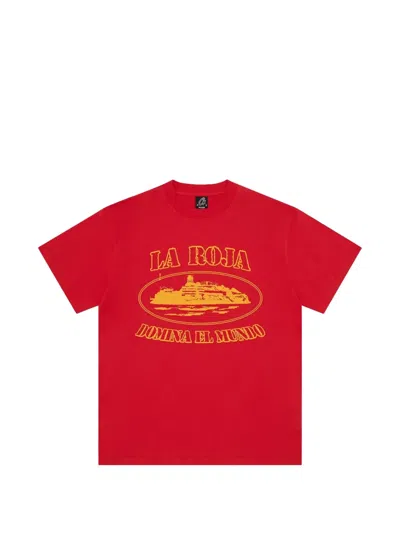 Corteiz Spain Alcatraz Spain T-shirt In White