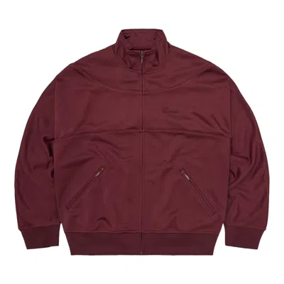 Pre-owned Corteiz Speciale Track Jacket 'burgundy' | Red | Men's Size L