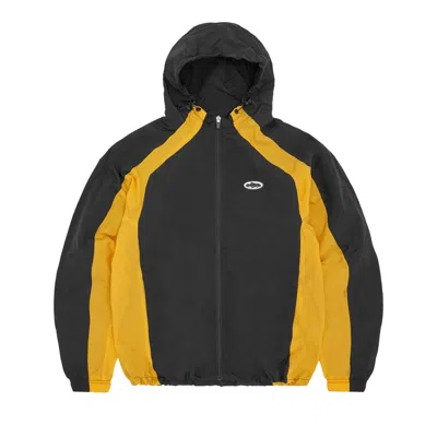 Pre-owned Corteiz Spring Jacket 'black/yellow'