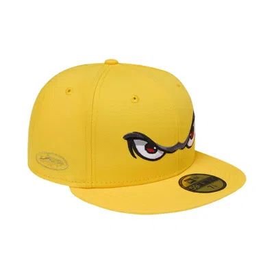 Pre-owned Corteiz Storm New Era 59fifty Fitted Cap 'yellow' | Men's Size 7