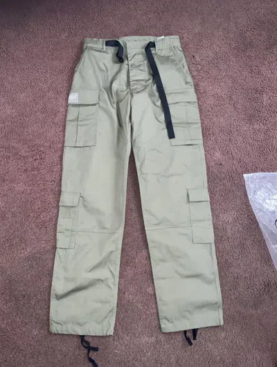 Pre-owned Corteiz Tonal Khaki Cargo Pants In Sand