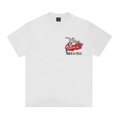 Pre-owned Corteiz Track And Field Tee *new Blank* 'white'