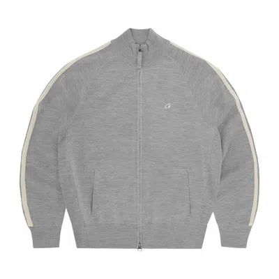 Pre-owned Corteiz Vvs Knit-zip 'grey' | Men's Size L