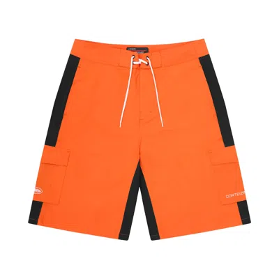 Pre-owned Corteiz Wave Short 'orange' | Men's Size 32