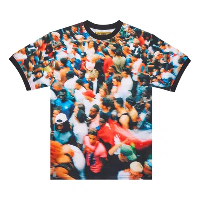 Pre-owned Corteiz World Cup Chaos Ribbed T-shirt 'multicolor' In Multi-color