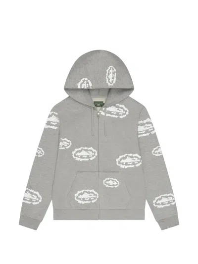 Corteiz X Denim Tears Zip Hoodie In Multi
