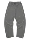 Corteiz X Nike Nrg Drawstring Track Pants In Gray