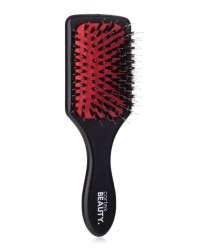 Cortex Beauty 2.7in Professional Wooden Paddle Brush In Black