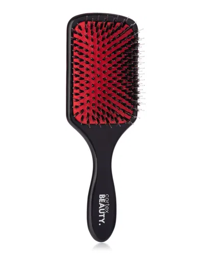 Cortex Beauty 3.5in Professional Wooden Paddle Brush In Red
