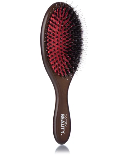 Cortex Beauty 3in Detangling Wooden Oval Brush In Brown