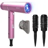Cortex Beauty Airfold Ionic Foldable Dryer + 2-piece Blowout Brush Set $249.99 Value In White
