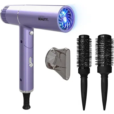 Cortex Beauty Airfold Ionic Foldable Dryer + 2-piece Blowout Brush Set $249.99 Value In White