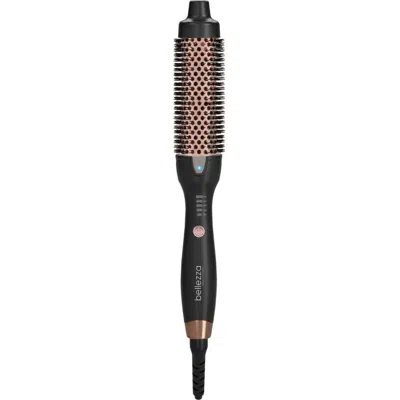 Cortex Beauty Bellezza 1.5-inch Ionic Temperature Control Styling Brush In Black/ Rosegold