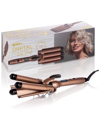 Cortex Beauty Cortex Digital And Foldable 1 Three Barrel Waver