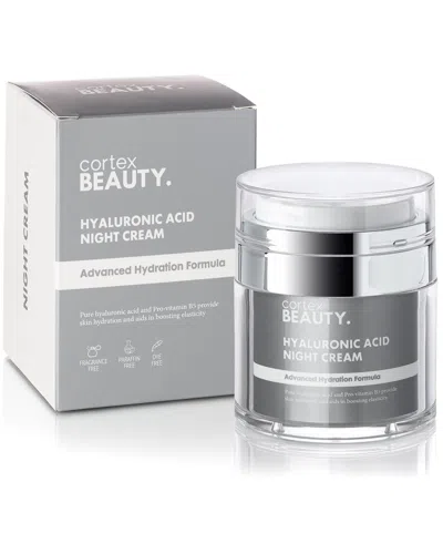 Cortex Beauty Cortex Unisex 1.7oz Hyaluronic Acid Night Cream In White