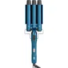 Cortex Beauty Digital & Foldable 1-inch Three Barrel Weaver In Blue