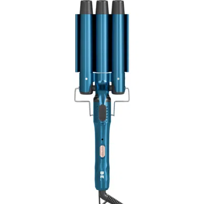 Cortex Beauty Digital & Foldable 1-inch Three Barrel Weaver In Blue