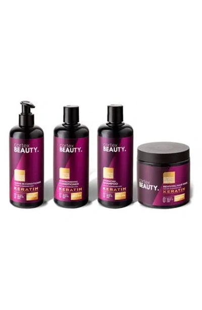 Cortex Beauty Keratin Hydration 4-piece Set $217 Value In Multi