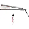 Cortex Beauty Prosteamer 1 1/4-inch Thermolon Plated Argan Infusion Vapor Flat Iron Set In Gray