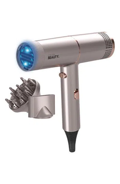 Cortex Beauty Turboblade Blow Dryer With Blue Ionic Technology For Pro Performance Drying In Champagne