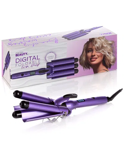 Cortex Beauty Women's Digital Wave Maker 1 Foldable Three Barrel Waver