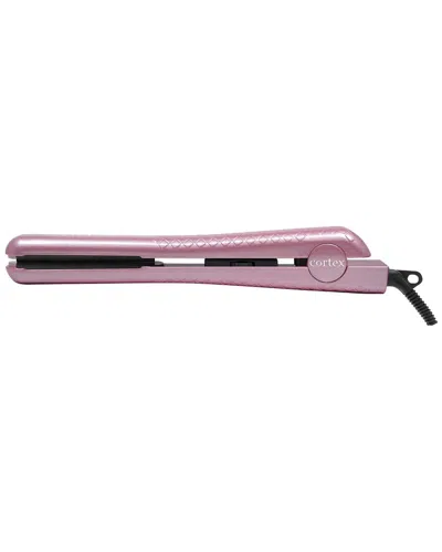 Cortex International Cortex Straight Pro 1.25 Solid Ceramic Flat Iron In Pink