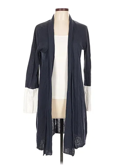 Pre-owned Cortland Park Cardigan Sweater In Blue