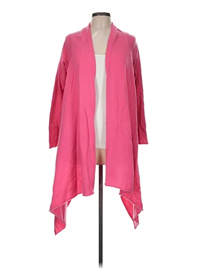 Pre-owned Cortland Park Cardigan Sweater In Pink