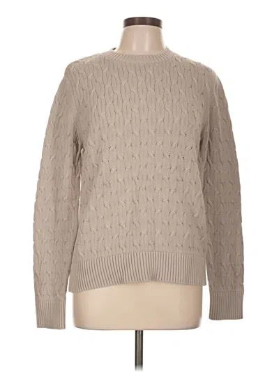 Pre-owned Cortland Park Pullover Sweater In Tan