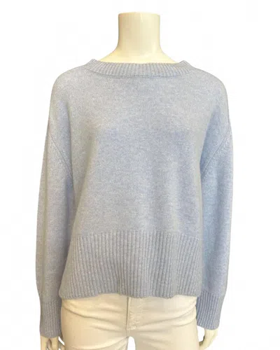 Cortland Park Women's Perfect Day Crew Sweater In Anniversary Blue