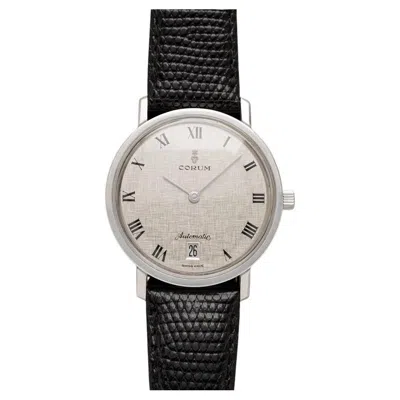 Pre-owned Corum 1970's  Vintage Classic Mens Automatic Luxury Watch - Stainless Steel In Multi