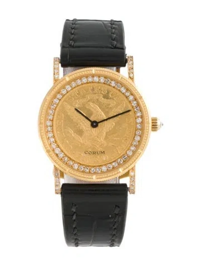 Pre-owned Corum $5 Coin Watch In Multicolor